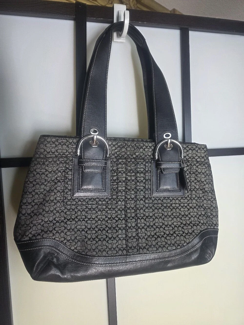 AUTHENTIC COACH LARGE TOTE BAG/ 16 X 10